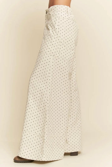 Polka dot pant