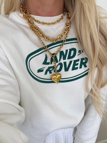 Wrap Around Heart Necklace