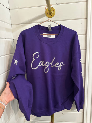 EAGLES-school spirit sweatshirt IN STOCK