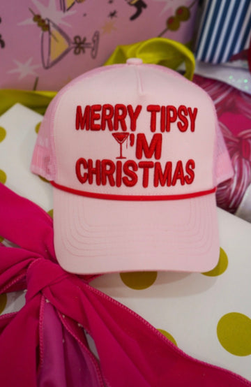 Merry Tipsy I’m Christmas Hat