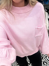 Pink sweater