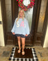 USA oversized top