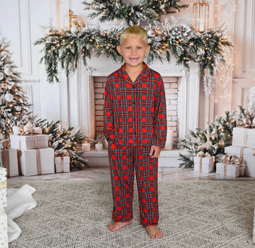 Toddler/Kids Plaid Pajamas Preorder CLOSED