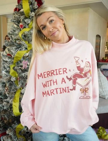 Merrier with a Martini Pullover