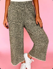 Frayed Cheetah Pant Preorder
