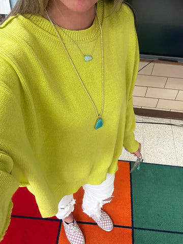 Oversized Sweater LIME