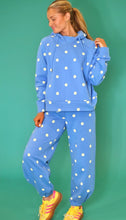 Blue Buttery Polka Dot Set