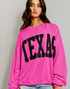 Pink Texas Pullover