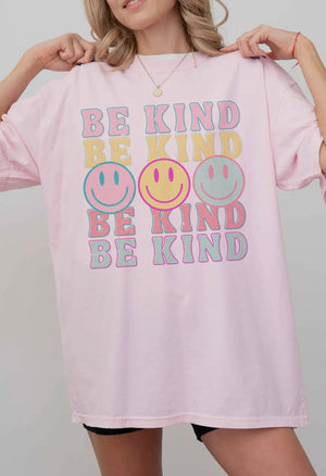 Be Kind Smiley Tee