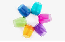 6 Acrylic Wine Glasses