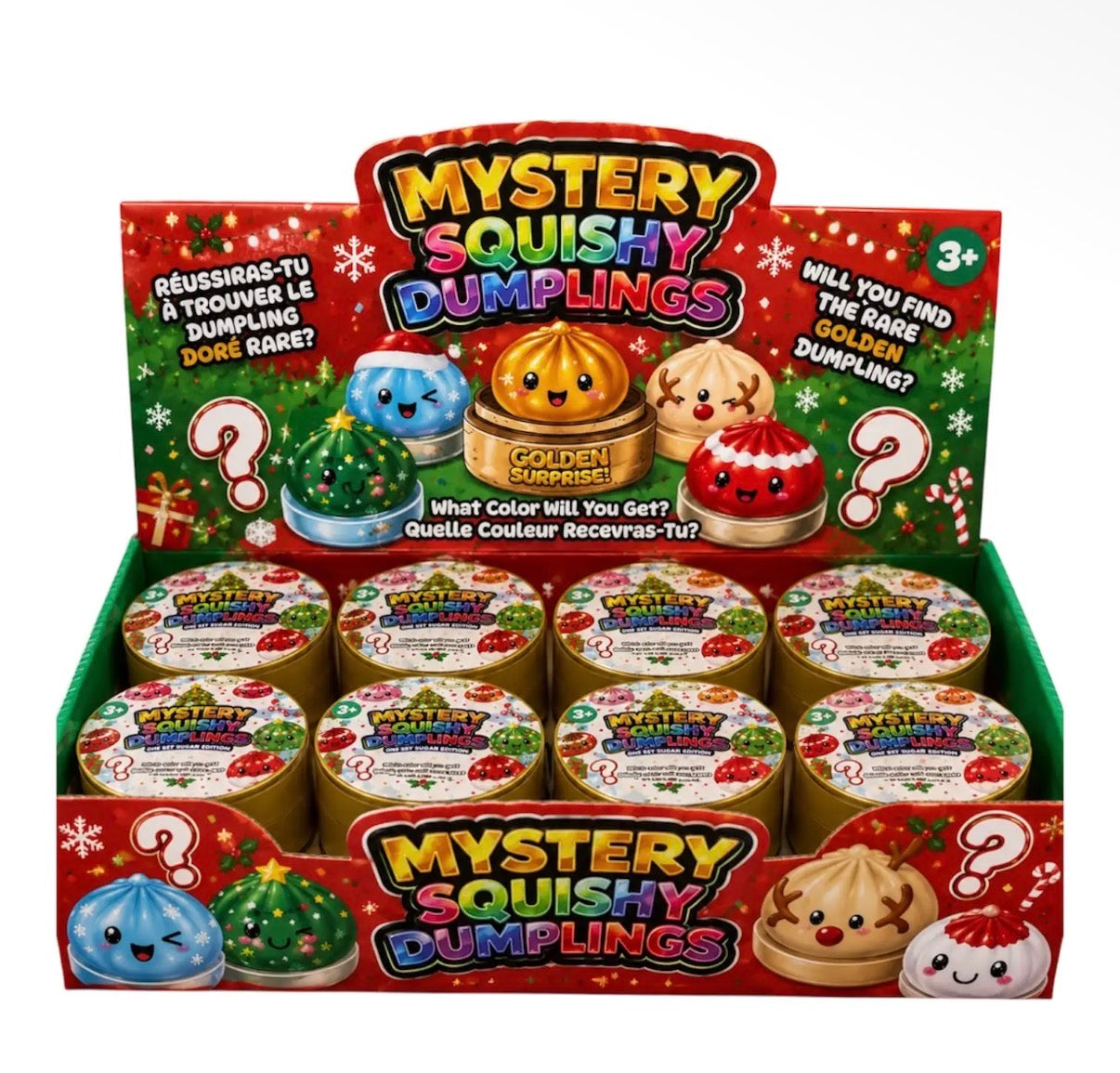 Christmas MYSTERY SQUISHY Dumpling