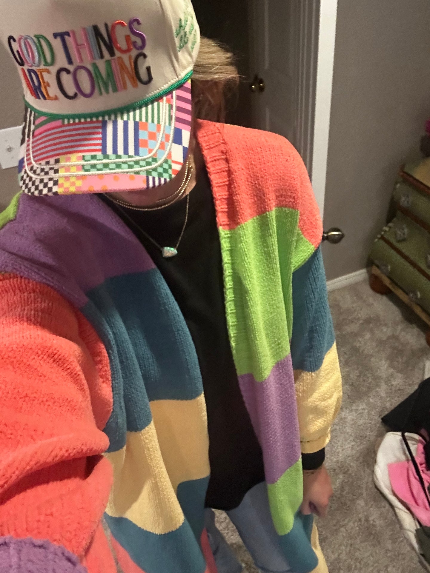 Multi Striped Cardigan