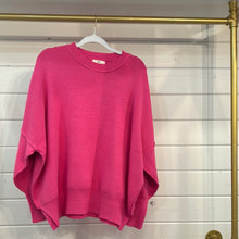 Pink oversized sweater