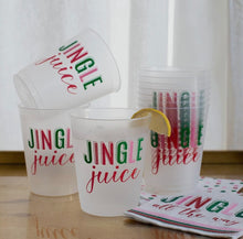 Jingle Juice Party Cups Frosted Set of 10