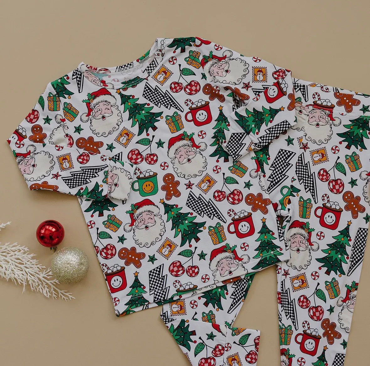 Bamboo Xmas Vibes Jammies (2 piece)