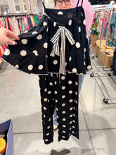Black/White Polka Dot Bottoms
