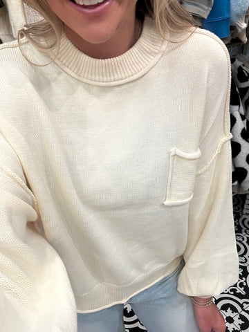 Cream Sweater