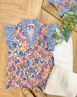Confetti Blooms Top