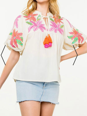 Tassel tie Top