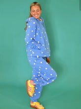 Blue Buttery Polka Dot Set