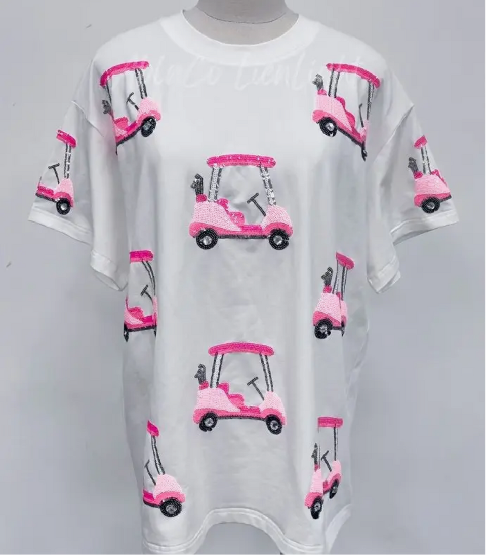 Golf Sequin Top