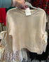 Cream Bow top