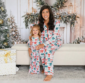 Bow Wide Leg Romper Preorder