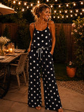 Black/White Polka Dot Top