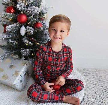 Plaid 2 Piece Pajama kid