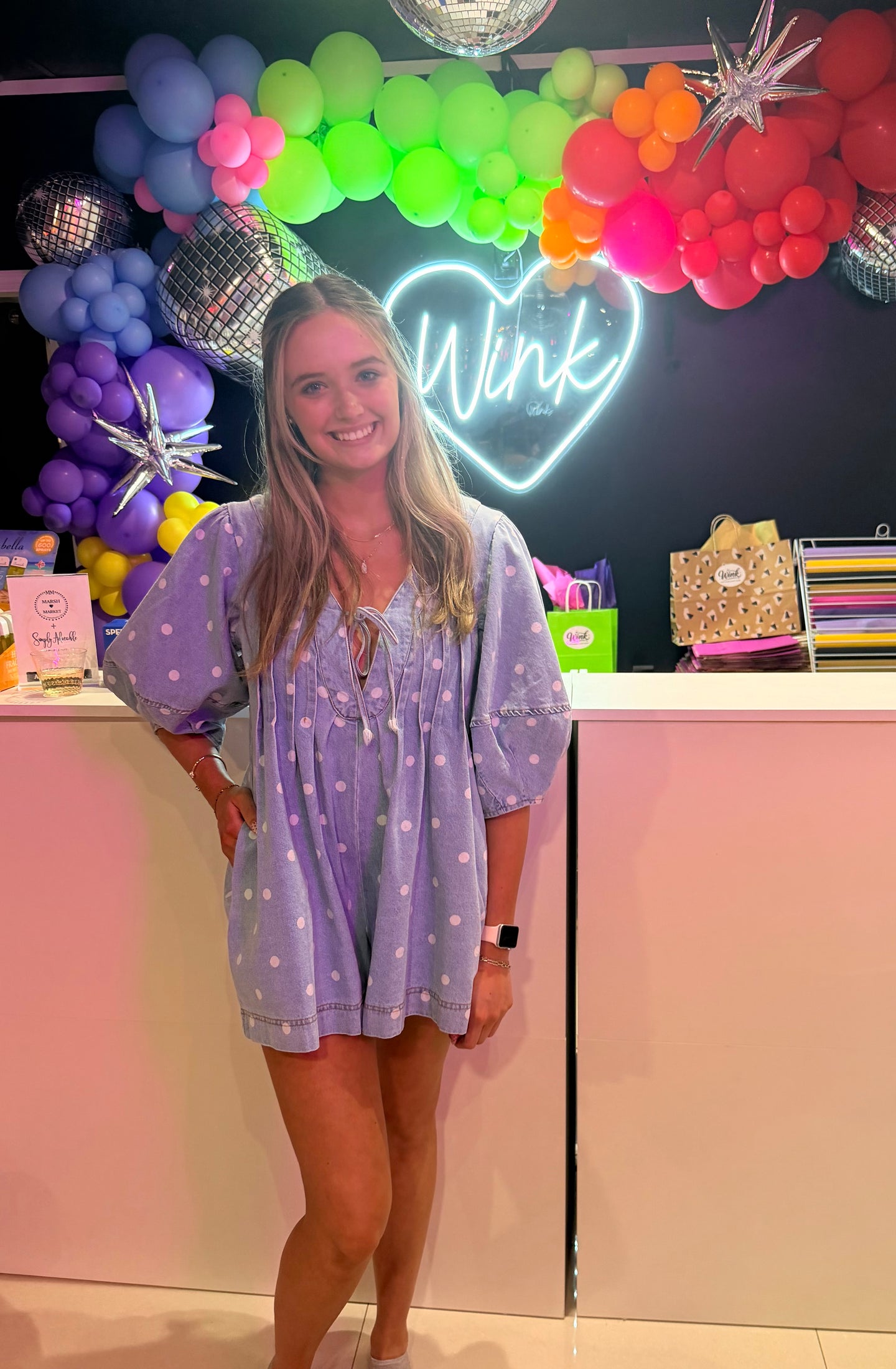 Polka Dot Romper