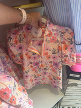 Coral Puff Sleeve Top