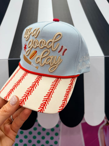 Baseball it’s a good day hat PREORDER