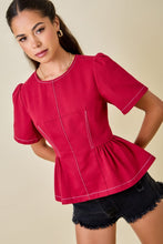 The Maroon Moment Top