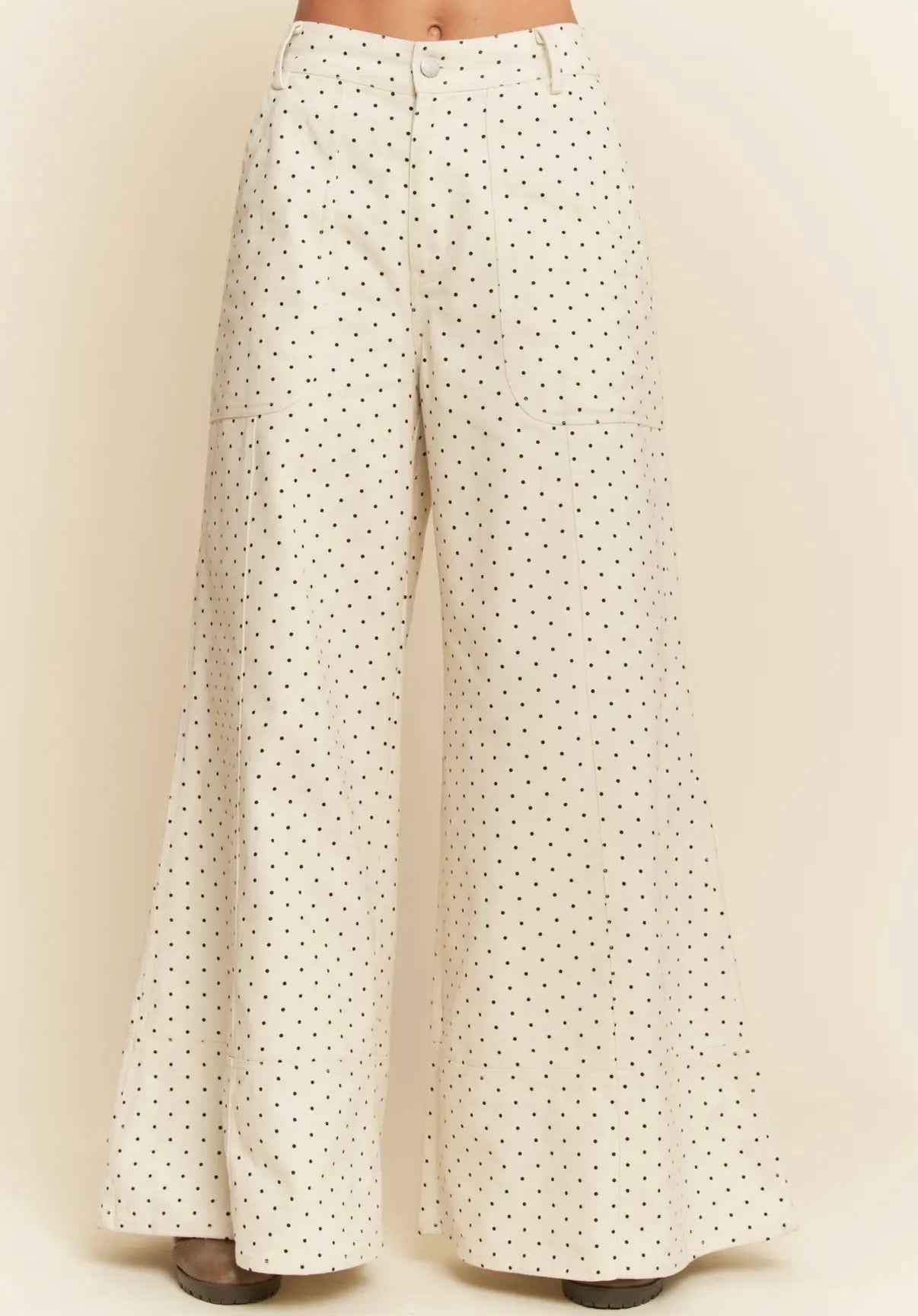 Polka dot pant