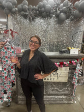 Morgan Ruffle Collar Top