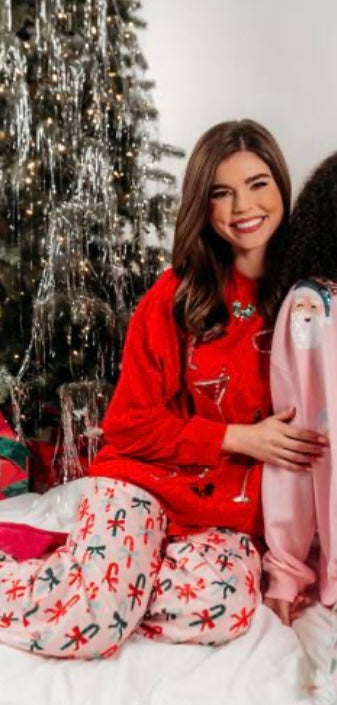 Candy Cane Pajama Pants