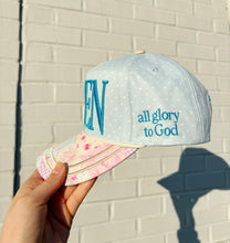 Amen Hat Floral Polka Dot