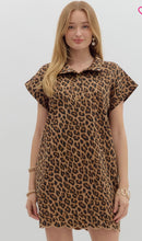 Leopard Scallop Dress