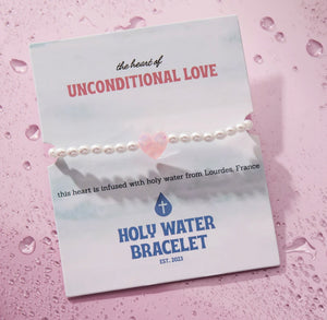 Unconditional Love Heart Holy Water Bracelet