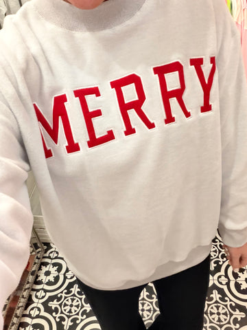 Merry Grey Pullover