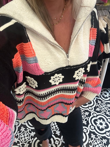 Oversized Chenille Sweater