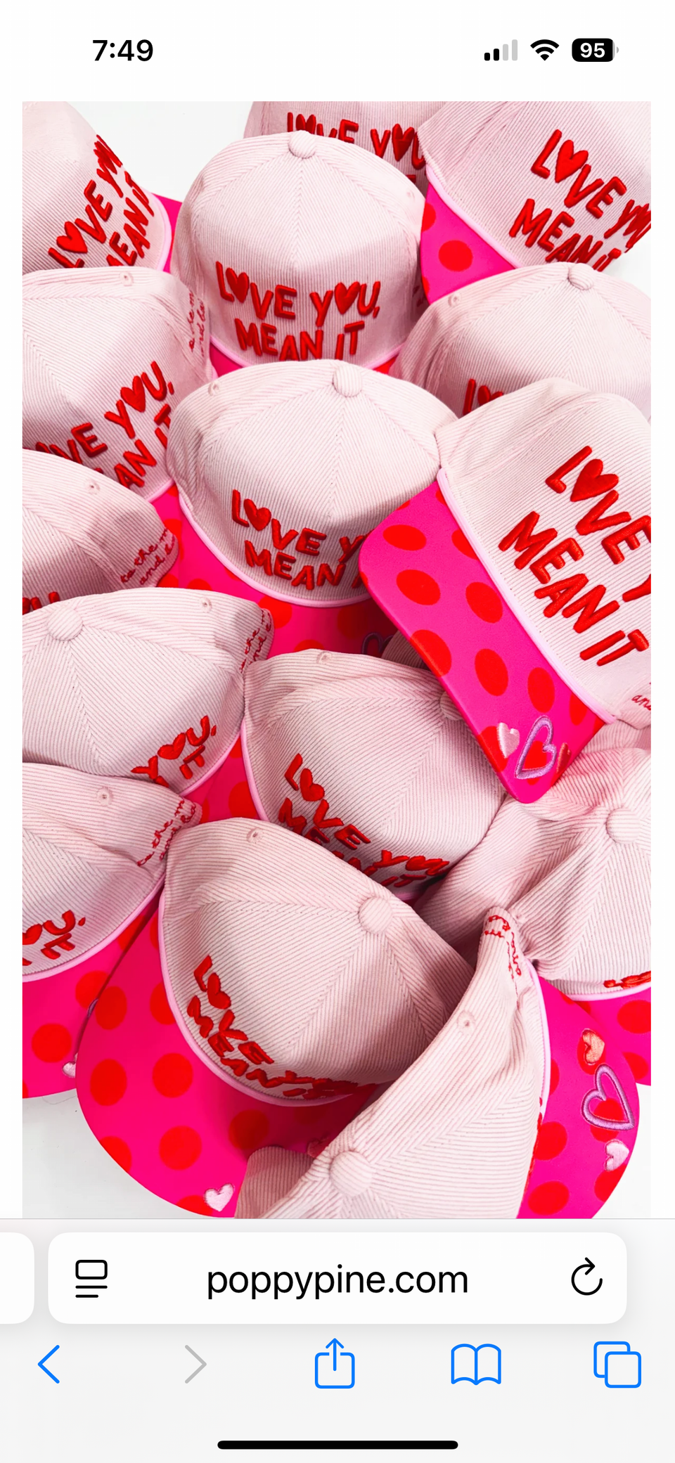 Love you mean it hat