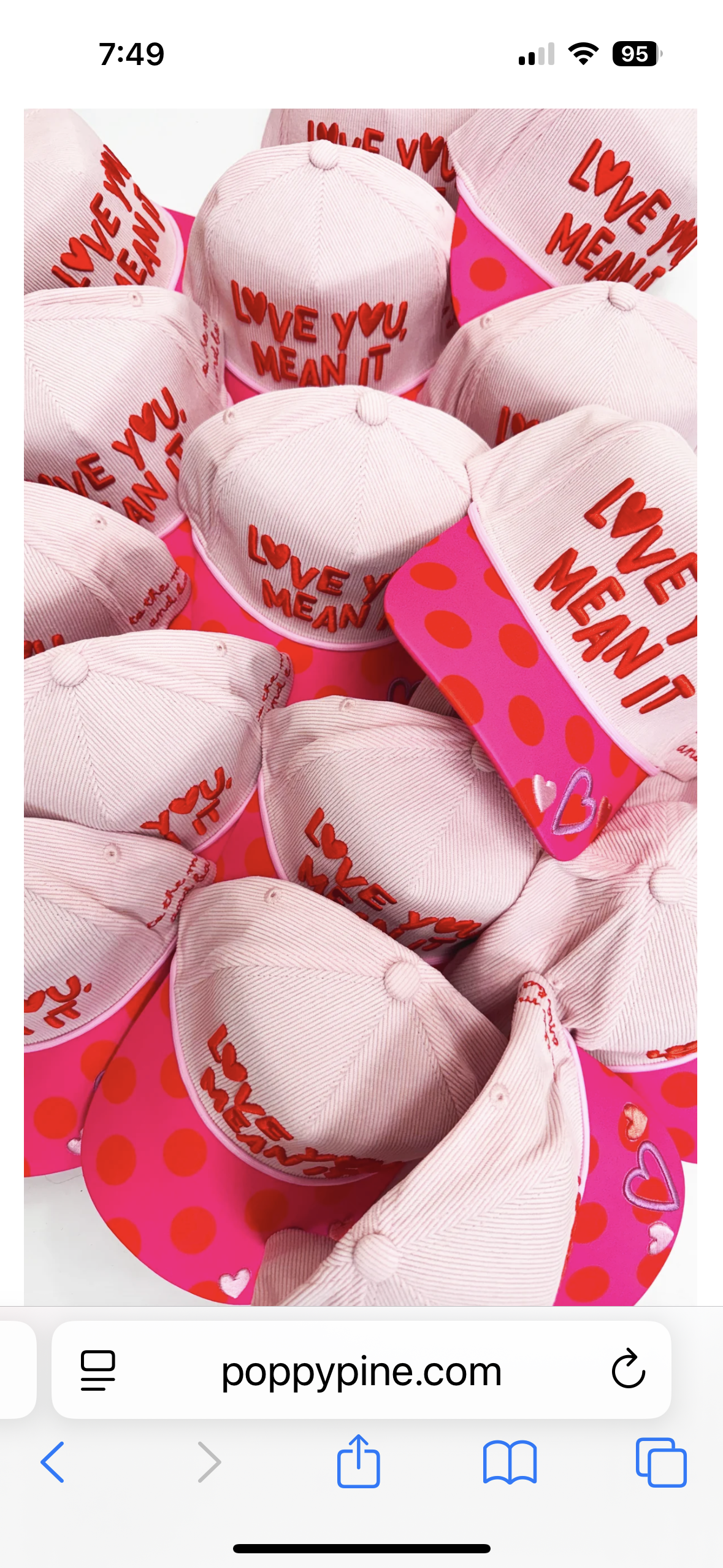 Love you mean it hat