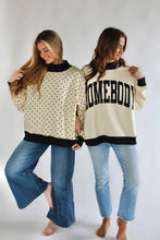 Homebody Polka Dot REVERSIBLE Mockneck