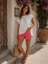 Basic white top