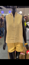 Striped Vneck top