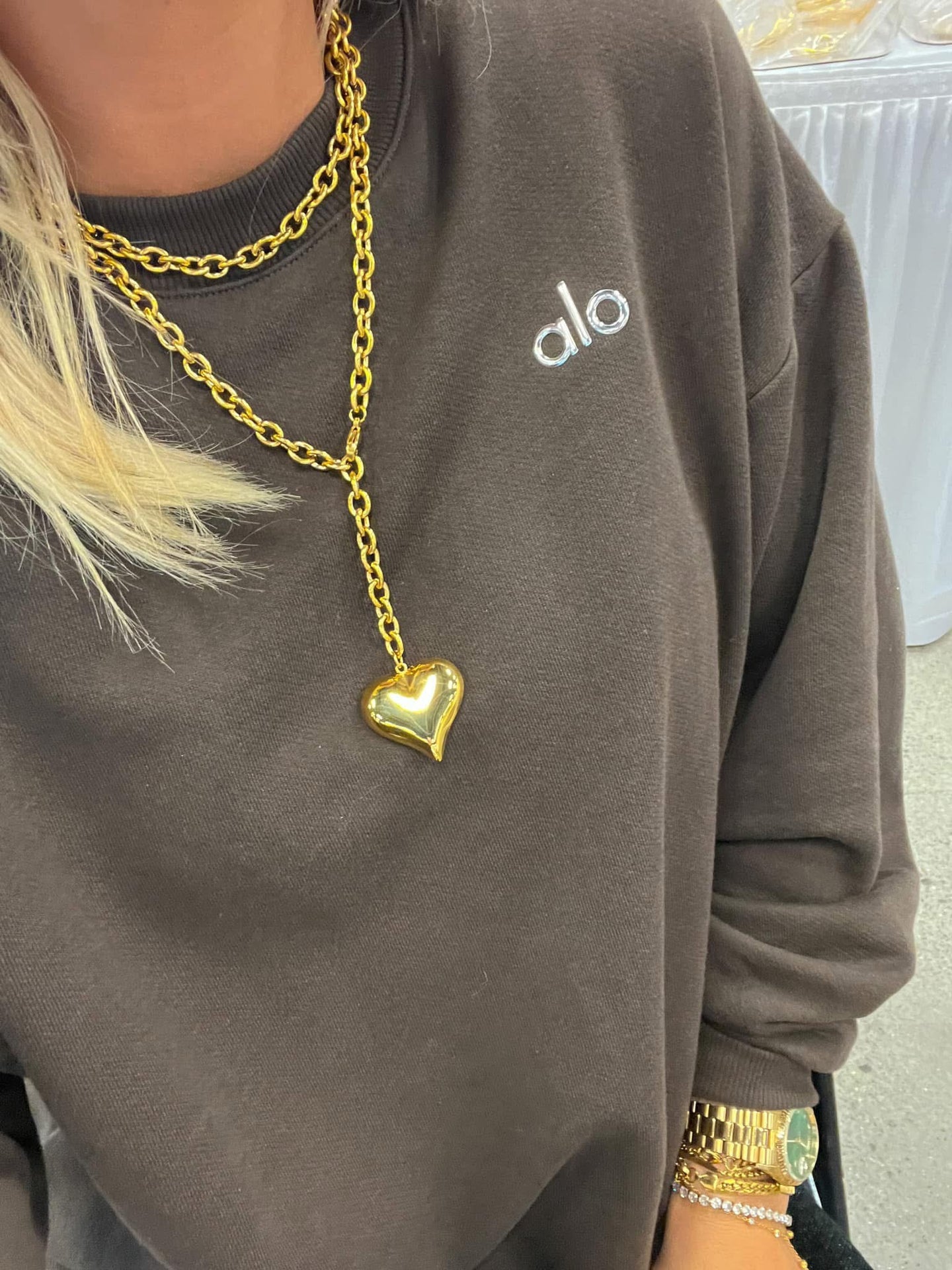 Wrap Around Heart Necklace